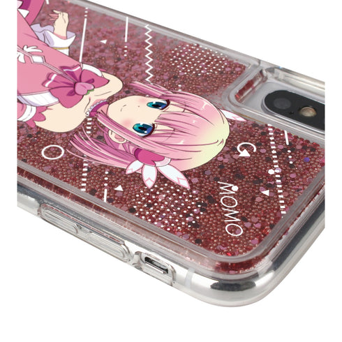 『まちカドまぞく 2丁目』千代田桃 グリッターiPhoneケース